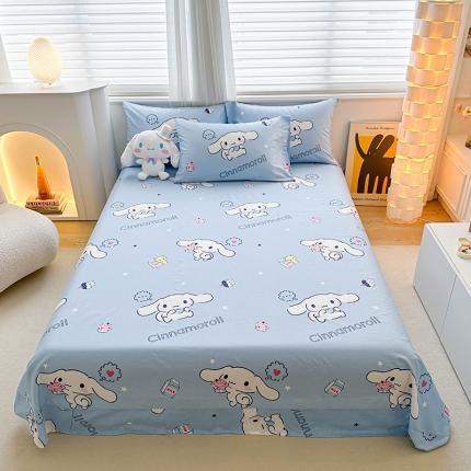 91家纺网 家纺一手货源 找家纺 (总）爱丽丝 2024新款正版授权三丽鸥单品床单系列