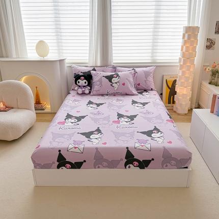 91家纺网 家纺一手货源 找家纺 （总）爱丽丝 2024新款正版授权三丽鸥全棉单品床笠系列