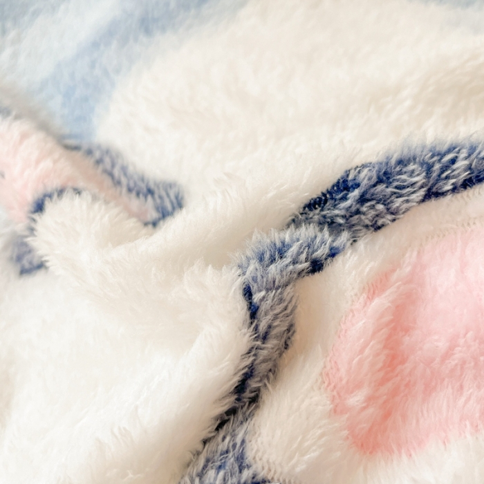 91家纺网 家纺一手货源 找家纺 川悦生活 2023新款立体雪花绒四件套 可爱熊