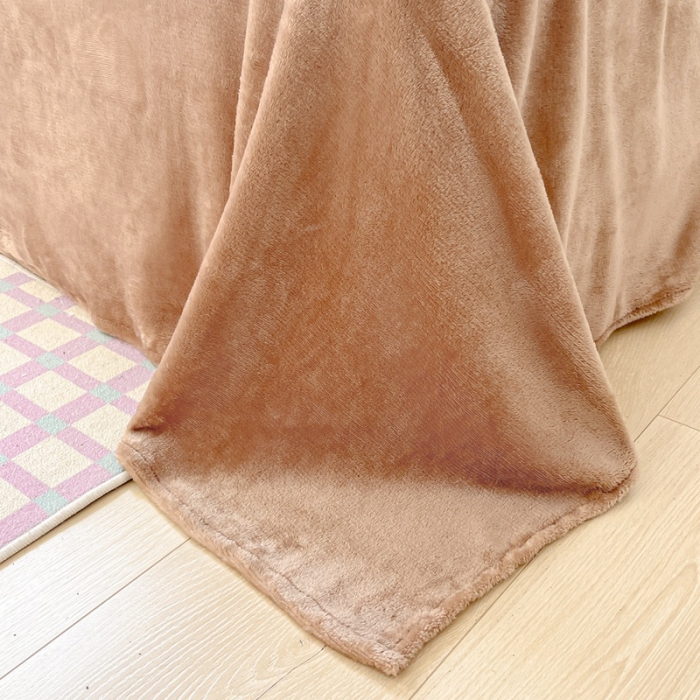 91家纺网 家纺一手货源 找家纺 川悦生活 2023新款立体雪花绒四件套 可爱熊仔