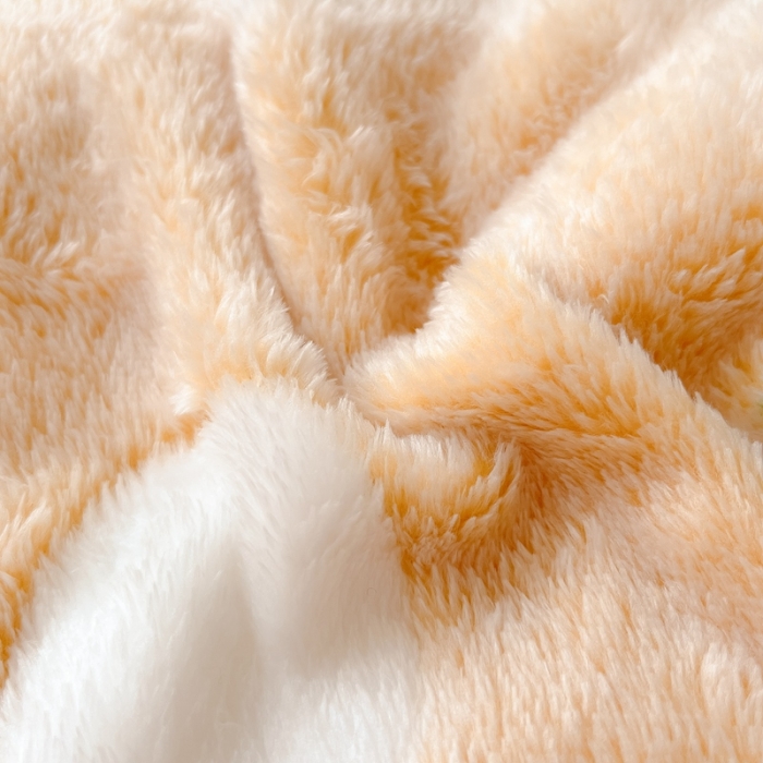 91家纺网 家纺一手货源 找家纺 川悦生活 2023新款立体雪花绒四件套 哈桑花-蓝