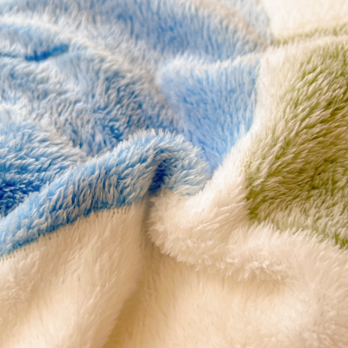 91家纺网 家纺一手货源 找家纺 川悦生活 2023新款立体雪花绒四件套 天使花园