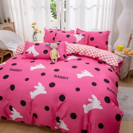 91家纺网 家纺一手货源 找家纺 （总）2023新款亲肤棉美棉芦荟棉四件套美棉（8月）新花色