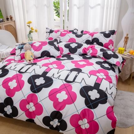 2023新款亲肤棉美棉芦荟棉四件套美棉（8月）新花色 光辉岁月