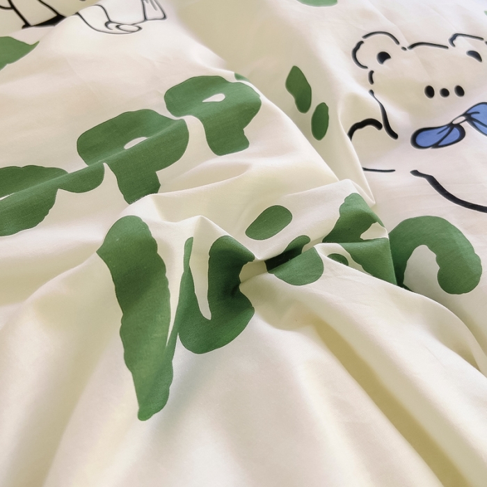 91家纺网 家纺一手货源 找家纺 （总）琪琪阁 2023新款A棉B绒棉加绒牛奶绒四件套单被套