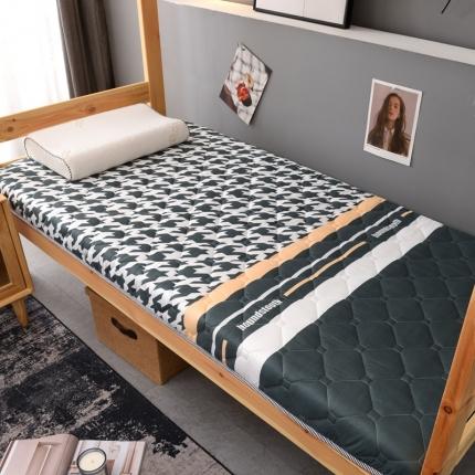 91家纺网 家纺一手货源 找家纺 （总）张先生2024水洗棉印花加厚床垫学生款