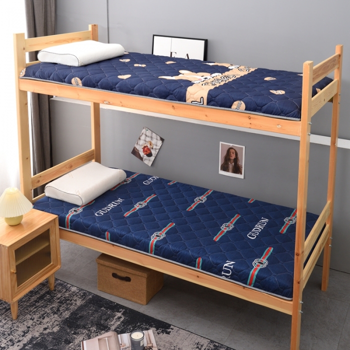 91家纺网 家纺一手货源 找家纺 张先生2024水洗棉印花加厚床垫学生款 潮流风范