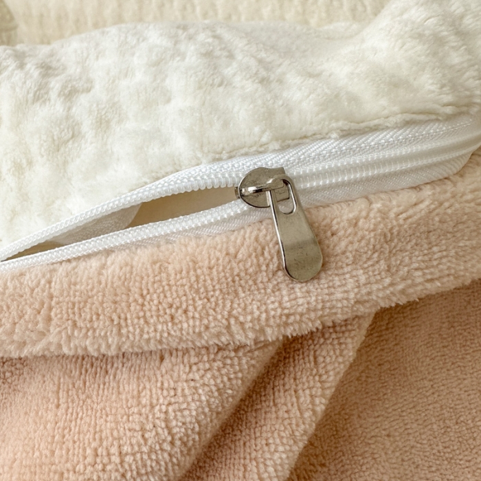 91家纺网 家纺一手货源 找家纺 优彩 2023新款高克重烂花牛奶绒剪花立体雕花牛奶绒四件套 嘉伯丽-奶咖