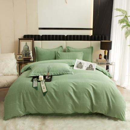 91家纺网 家纺一手货源 找家纺 （总）名佰蕙 2023新款铂金加厚磨毛四件套--时尚休闲系列