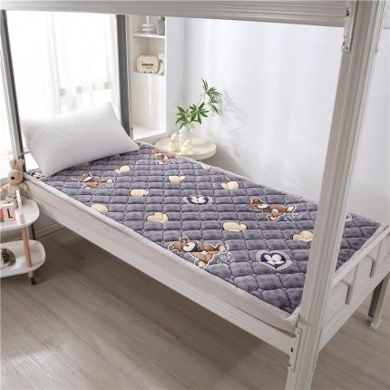 91家纺网 家纺一手货源 找家纺 （总）东宇床垫 2025新款A类抗菌牛奶绒加厚大豆学生床垫