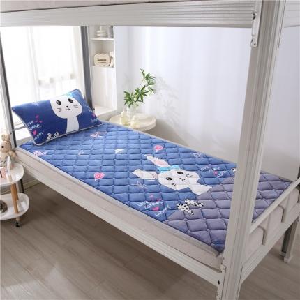 91家纺网 家纺一手货源 找家纺 （总）东宇床垫 2025新款A类抗菌牛奶绒加厚大豆学生床垫