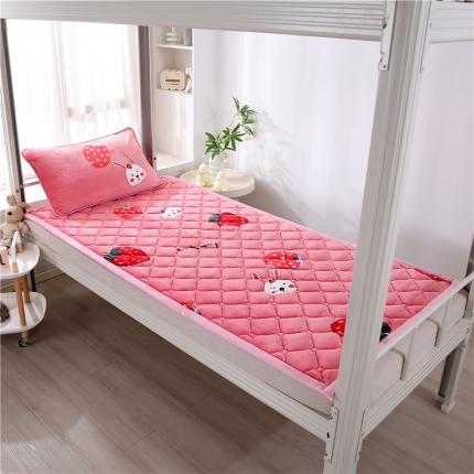 91家纺网 家纺一手货源 找家纺 （总）东宇床垫 2025新款A类抗菌牛奶绒加厚大豆学生床垫