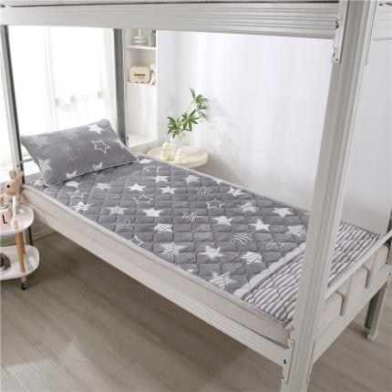 91家纺网 家纺一手货源 找家纺 （总）东宇床垫 2025新款A类抗菌牛奶绒加厚大豆学生床垫