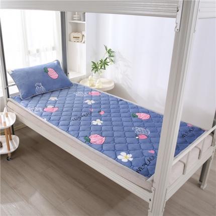 91家纺网 家纺一手货源 找家纺 （总）东宇床垫 2025新款A类抗菌牛奶绒加厚大豆学生床垫