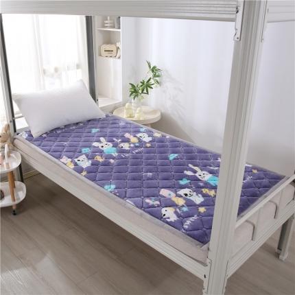 91家纺网 家纺一手货源 找家纺 （总）东宇床垫 2025新款A类抗菌牛奶绒加厚大豆学生床垫