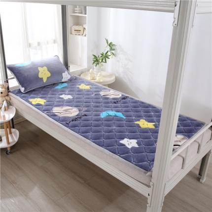 91家纺网 家纺一手货源 找家纺 （总）东宇床垫 2025新款A类抗菌牛奶绒加厚大豆学生床垫