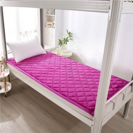 91家纺网 家纺一手货源 找家纺 （总）东宇床垫 2025新款A类抗菌牛奶绒加厚大豆学生床垫