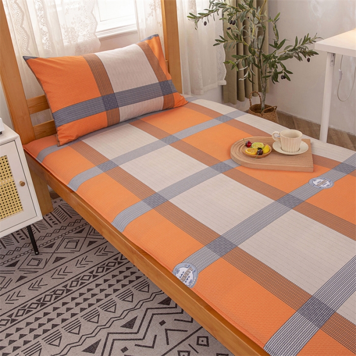 91家纺网 家纺一手货源 找家纺 (总) 首爱 2025新款全棉纯棉床褥套三件套学生宿舍床褥床垫套