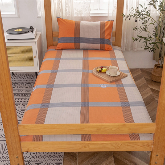 91家纺网 家纺一手货源 找家纺 (总) 首爱 2025新款全棉纯棉床褥套三件套学生宿舍床褥床垫套