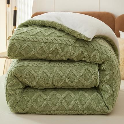 91家纺网 家纺一手货源 找家纺 （总）牛魔王家居 2023新款加厚塔芙绒冬被牛奶绒羊羔绒被子北极绒被芯