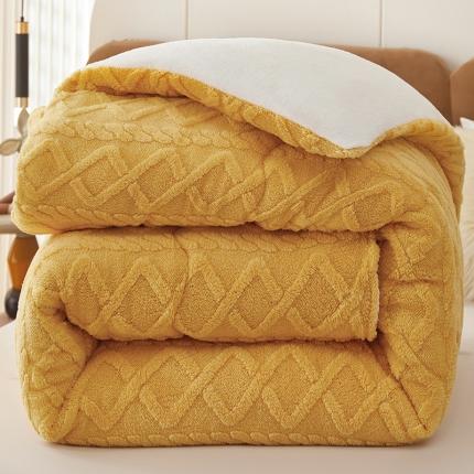 91家纺网 家纺一手货源 找家纺 （总）牛魔王家居 2023新款加厚塔芙绒冬被牛奶绒羊羔绒被子北极绒被芯