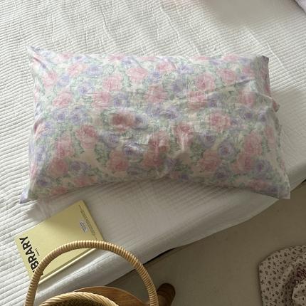 91家纺网 家纺一手货源 找家纺 恋恋三季 2024新款亲肤舒适枕套系列-缪斯花园枕套系列 缪斯花园