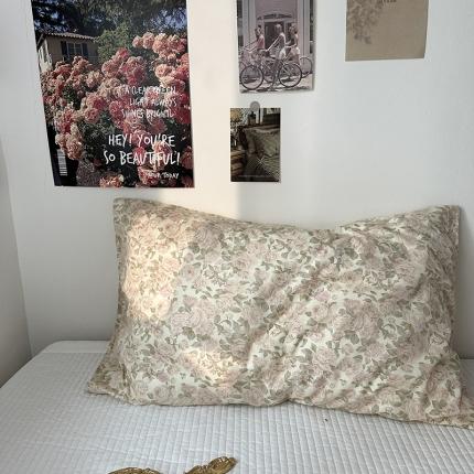 91家纺网 家纺一手货源 找家纺 （总）恋恋三季 2024新款亲肤舒适枕套系列-落日玫瑰系列