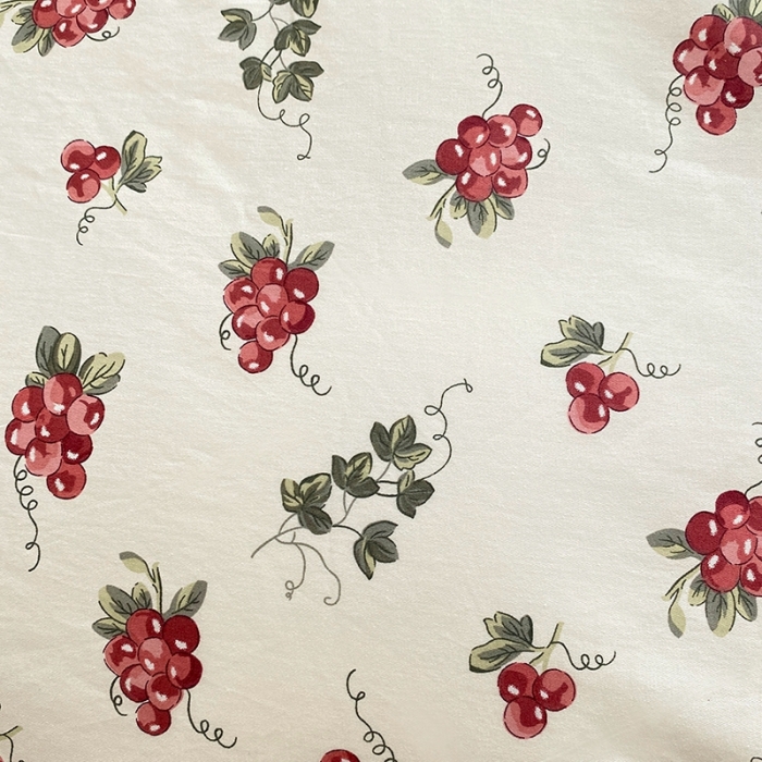 91家纺网 家纺一手货源 找家纺 宇彬家纺 2024新款13372全棉印花四件套和单被套 葡香满庭