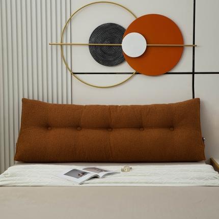 91家纺网 家纺一手货源 找家纺 （总）一兰家纺 2023秋冬新款泰迪绒榻榻米床头靠垫-南麂系列