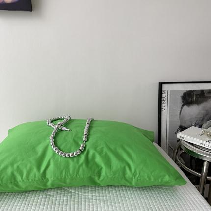 91家纺网 家纺一手货源 找家纺 （总）恋恋三季 2024新款亲肤舒适枕套系列-比伯绿格系列