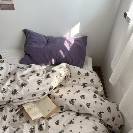 91家纺网 家纺一手货源 找家纺 （总）恋恋三季 2024新款全棉斜纹单品被套-碎花系列