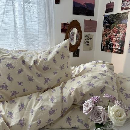 91家纺网 家纺一手货源 找家纺 恋恋三季 2024新款全棉斜纹单品被套-碎花系列 梦露