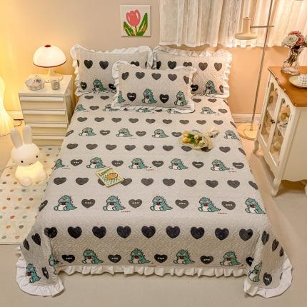 91家纺网 家纺一手货源 找家纺 （总）沐辰家居2023新款牛奶绒印花床盖