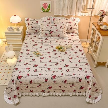 91家纺网 家纺一手货源 找家纺 （总）沐辰家居2023新款牛奶绒印花床盖