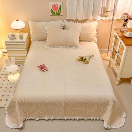 91家纺网 家纺一手货源 找家纺 （总）沐辰家居2023新款牛奶绒印花床盖