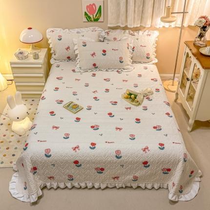 91家纺网 家纺一手货源 找家纺 （总）沐辰家居2023新款牛奶绒印花床盖