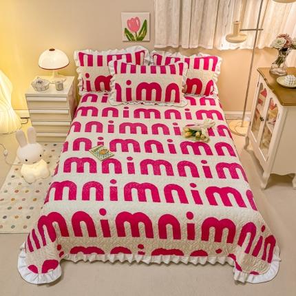 91家纺网 家纺一手货源 找家纺 （总）沐辰家居2023新款牛奶绒印花床盖