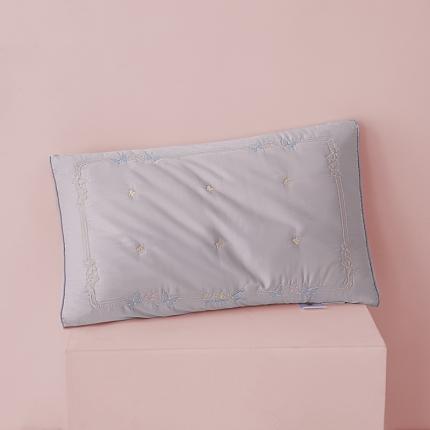 贵夫人 2023新款巴马蚕丝枕 灰色高枕