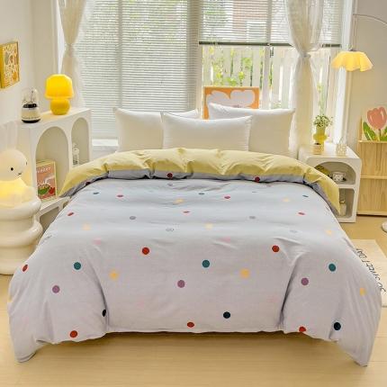 91家纺网 家纺一手货源 找家纺 （总）棉生活 2023新款铂金全棉磨毛系列（AB版）单被套