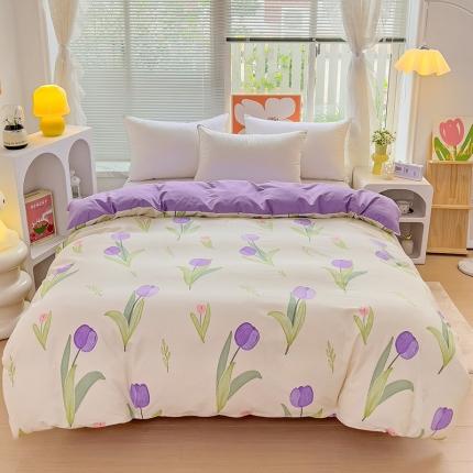 91家纺网 家纺一手货源 找家纺 （总）棉生活 2023新款铂金全棉磨毛系列（AB版）单被套