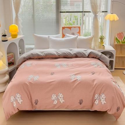 91家纺网 家纺一手货源 找家纺 （总）棉生活 2023新款铂金全棉磨毛系列（AB版）单被套