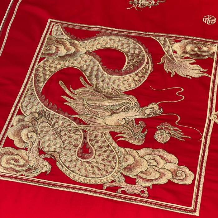 91家纺网 家纺一手货源 找家纺 （总）爱情故事 2025新款100支婚庆四件套实拍