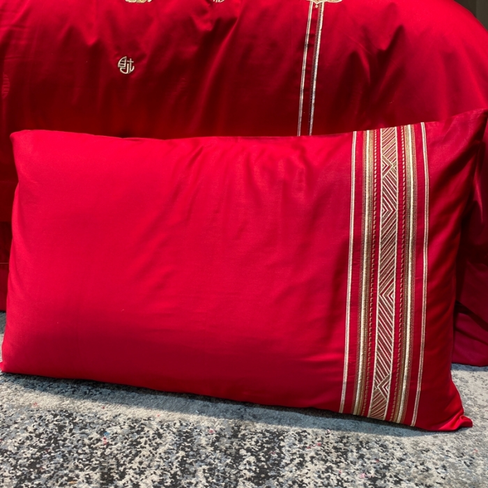 91家纺网 家纺一手货源 找家纺 （总）爱情故事 2025新款100支婚庆四件套实拍