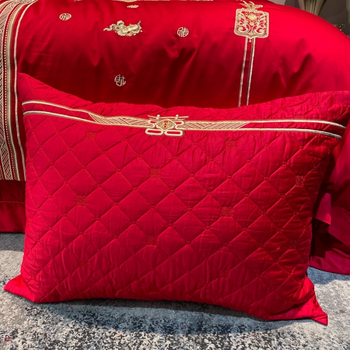 91家纺网 家纺一手货源 找家纺 （总）爱情故事 2025新款100支婚庆四件套实拍