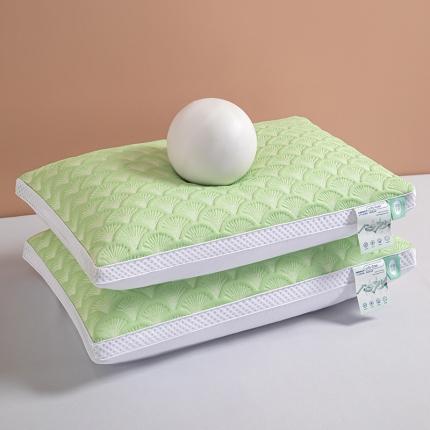 91家纺网 家纺一手货源 找家纺 芯宜佳 2023新款零感柔肤枕枕头枕芯 零感柔肤枕-绿色48-74cm