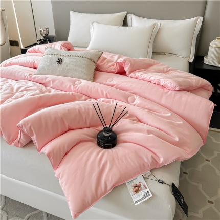 91家纺网 家纺一手货源 找家纺 总 全棉提花大豆被纯棉拉链二合一大豆纤维子母被双胎春秋被冬被子被芯