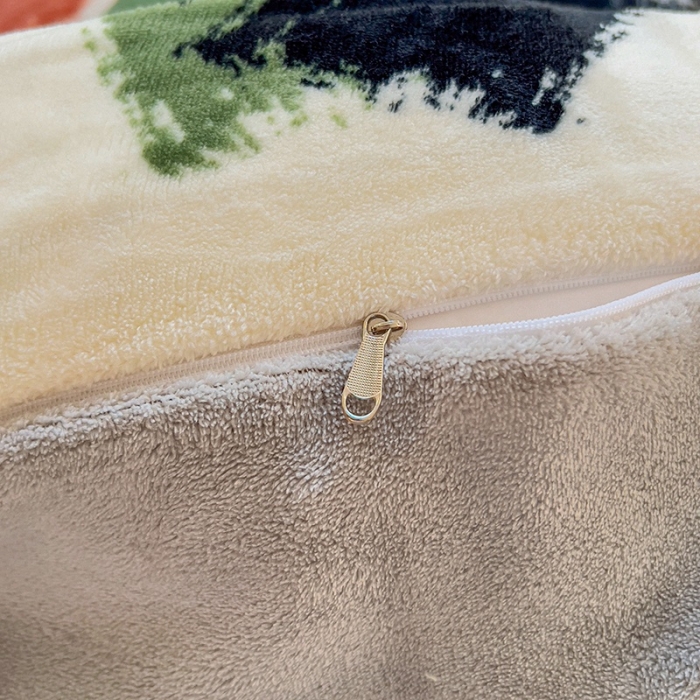 91家纺网 家纺一手货源 找家纺 慕尚 2025新款高克重加厚牛奶绒印花单被套-田园花卉系列 雅漾