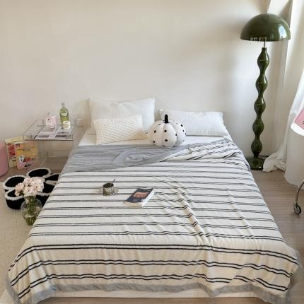 91家纺网 家纺一手货源 找家纺 （总）柚子-2023新款舒棉绒+泰迪绒双面绒毯