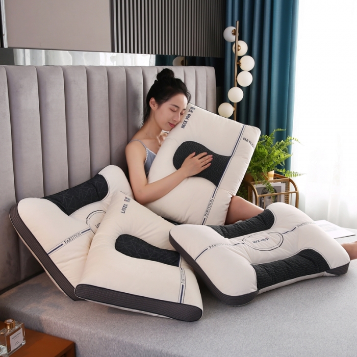 91家纺网 家纺一手货源 找家纺 拾光枕芯 2023新款人体工学科技护颈枕 人体工学科技护颈枕2