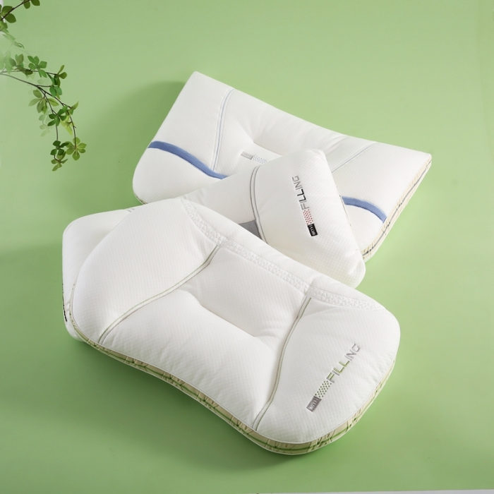 91家纺网 家纺一手货源 找家纺 （总）拾光枕芯 2023新款出口科技护颈软枕头